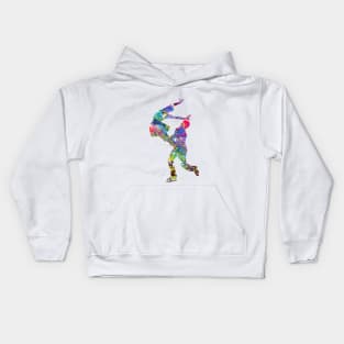 Couple Figure Skating Kids Hoodie